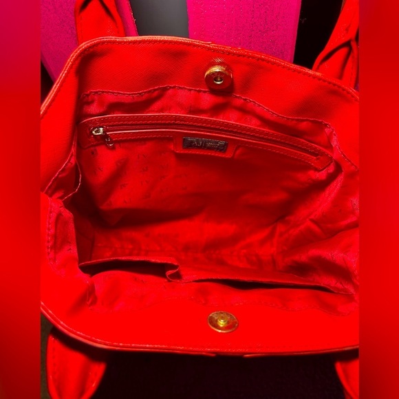 Armani Jeans Red Tote Bag - Picture 4 of 6